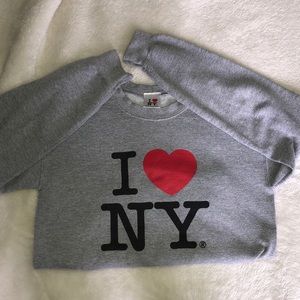 Crew neck sweatshirt